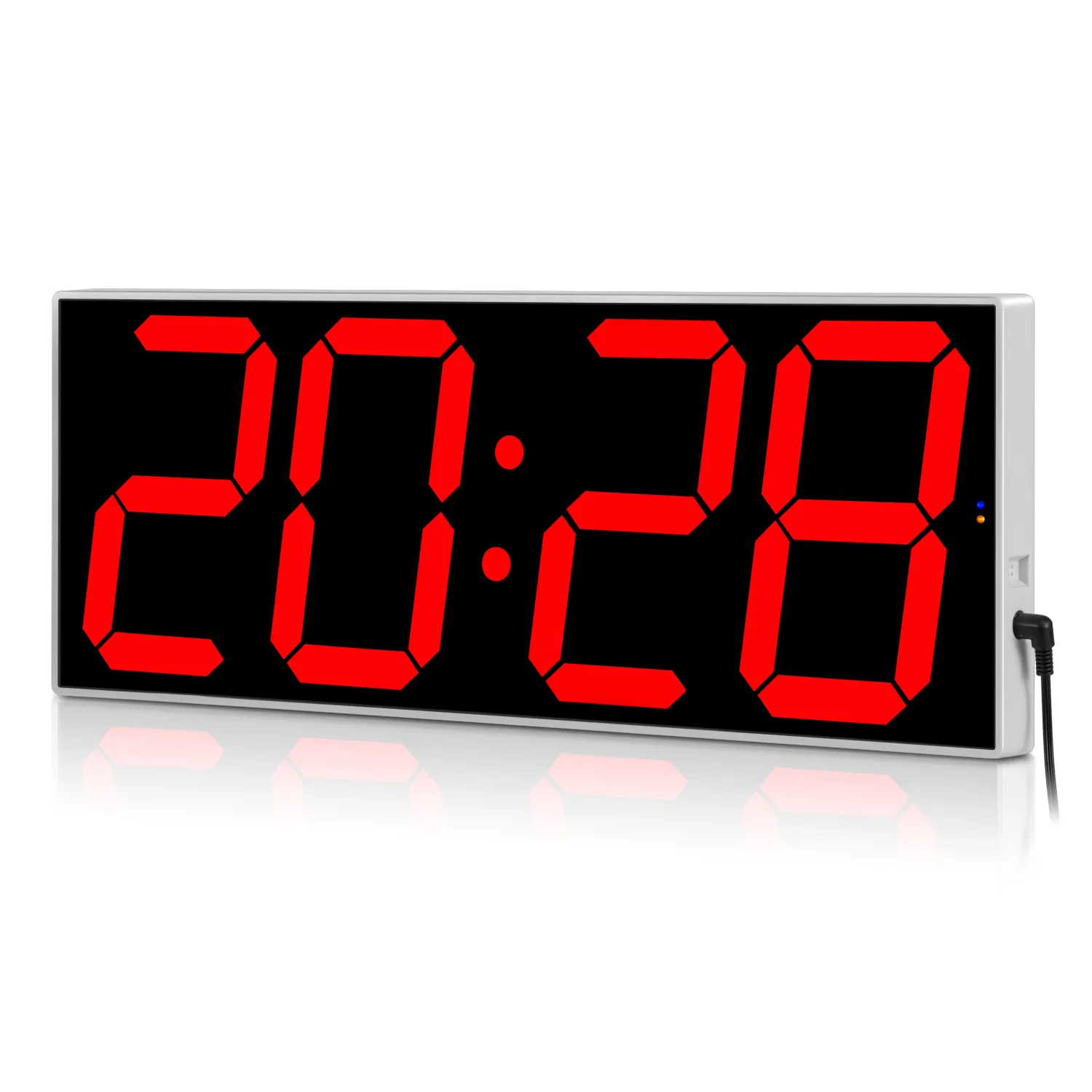 Große LED-Digital-Wanduhr Zeit Display Mit Alarm und Countdown