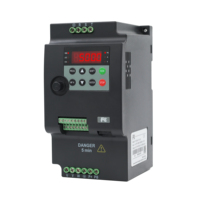 Variador de Velocidad Trifásico 380V IP20, Ahorro de Energía, Control Vectorial, Compresor VFD 0.75/1.5/2.2/4/5.5kW, Directo de Fábrica