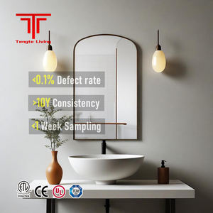 TENGTE Miroirs de salle de bain au design moderne de première <span class=keywords><strong>classe</strong></span> Miroir de salle de bain de qualité pour Premier <span class=keywords><strong>Hotel</strong></span> Salon Apartment Villa Hospital - Product Image 1