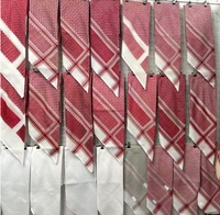 Shemagh saoudien pour hommes musulmans, en polyester non tissé respirant, Ghutra, foulard islamique quatre saisons, Kuffiyeh palestinien