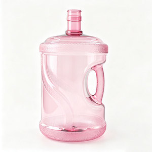 Contenitore per Acqua da 5 Galloni (18,9L) Sicuro per Alimenti, Bottiglia in <span class=keywords><strong>Plastica</strong></span> Riutilizzabile a Prova <span class=keywords><strong>di</strong></span> Perdite con Manico, Vendita all'Ingrosso - Product Image 1