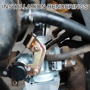 GOOFIT <span class=keywords><strong>Carburateur</strong></span> de moto PZ19 avec câble de filtre à air starter pour <span class=keywords><strong>50cc</strong></span> 70cc 90cc 110cc 125cc ATV <span class=keywords><strong>chinois</strong></span> <span class=keywords><strong>Quad</strong></span> Go-kart - Product Image 6