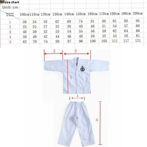 ชุดเทควันโดปักเต็มตัว แบบยูนิเซ็กซ์ สไตล์ยุโรป ผลิตจากผ้าผสมโพลีเอสเตอร์/คอตตอน สำหรับฝึกซ้อมและการแข่งขัน - Product Image 6