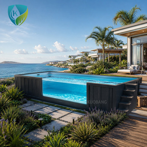 Grande <span class=keywords><strong>piscine</strong></span> en verre avec fenêtre, en bois, sur mesure, <span class=keywords><strong>hors</strong></span> <span class=keywords><strong>sol</strong></span>, pour jardin - Product Image 6