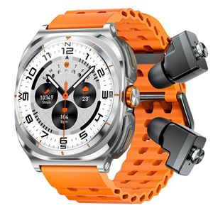 2025 nuovo <span class=keywords><strong>orologio</strong></span> intelligente 2-in-1 da uomo con auricolari impermeabili IP67 Fitness <span class=keywords><strong>cardiofrequenzimetro</strong></span> per sport all'aria aperta - Product Image 2