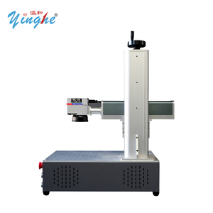 Yinghe เครื่องทำเครื่องหมายเลเซอร์ขนาดเล็กตั้งโต๊ะแบบพกพา20W เครื่องประดับอัตโนมัติทองเงินไฟเบอร์โลหะระบายความร้อนด้วยอากาศ50W - Product Image 3