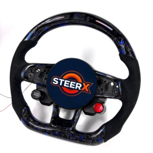 พวงมาลัย <span class=keywords><strong>VW</strong></span> GTI แบบเปลี่ยนตรงสำหรับ B8 Teramont <span class=keywords><strong>Scirocco</strong></span> Sagitar Sportsvan Golf MK7 พร้อมไฟแสดงตำแหน่งเกียร์ LED - Product Image 2