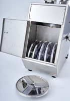 Máquina Cortadora de Verduras Eléctrica Comercial, Totalmente de Acero Inoxidable, Rebanadora de Cebolla, Máquina para Desmenuzar Repollo