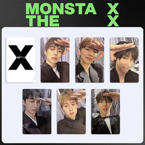 Set di 6 Carte LOMO Selfie dell'Album Nuovo di <span class=keywords><strong>MONSTA</strong></span> X, Kpop, con Shownu, Minhyuk, Hyungwon, Jooheon, Versione MS TARGET, Fotocard Lucide, Regalo per Fan - Product Image 4
