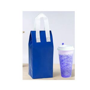 Reusable Grocery Nonwoven Insulated Cooler Bag with logo Printed Eco-friendly Waterproof Cooler Bags - Product Image 1
