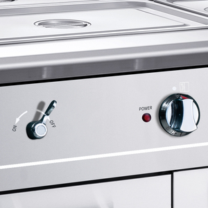 Armoires isothermes commerciales personnalisables et dispositifs d'isolation spéciaux pour buffets de restaurants en libre-service Bain Marie - Product Image 2