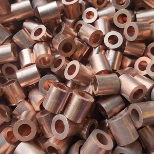 שרוול עצירת כבל פלדה, לולאות כיווץ נחושת, שרוול עגול, כיסויי כיווץ לכבל פלדה וכבל - Product Image 2