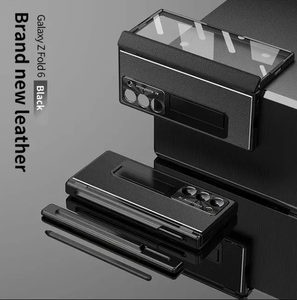 حافظة معدنية من سبائك الألومنيوم لسيارة mosium Z Fold 7 6 <span class=keywords><strong>5</strong></span> 4 <span class=keywords><strong>3</strong></span> واقي كامل حامل غطاء قابل للطي للأعمال بالكهرباء - Product Image 5