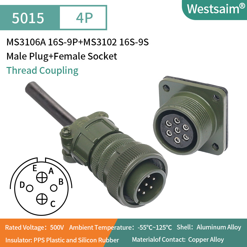 MS3106A 16S-9P+MS3102 16S-9S