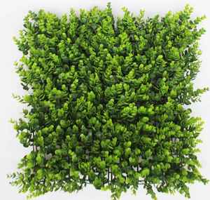 Panneau mural en gazon artificiel en plastique Factory IVY, <span class=keywords><strong>haies</strong></span> artificielles en buis, résistant à l'eau, durable pour les surfaces verticales - Product Image 1