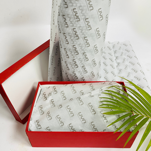 Papier de coton résistant à l'humidité 17g écologique pour l'impression d'emballages de logo pour vêtements cadeaux de l'industrie alimentaire chaussettes bouchon de compartiment - Product Image 5