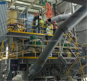 Macchina secondaria del frantoio del carbone di doppio frantumatore del rullo per lo scisto bituminoso, carbone, calcare, Bauxite, basalto, Dolomite, argilla - Product Image 1