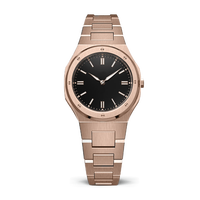 Montre-bracelet de luxe à quartz pour femme, plaquée or, élégante, prix de gros, fabrication 2025, vente chaude
