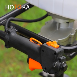 HOTOKA Tarière thermique 62 cm³ <span class=keywords><strong>à</strong></span> essence, moteur 2 temps, pour creuser <span class=keywords><strong>des</strong></span> <span class=keywords><strong>trous</strong></span> de poteaux/clôtures et planter <span class=keywords><strong>des</strong></span> arbres - Product Image 6