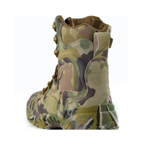 Chaussures tactiques personnalisées TSB07, respirantes et durables, bottes de camouflage CP pour la forêt et la jungle, chaussures de chasse Ranger avec fermeture éclair latérale - Product Image 4