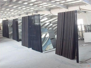 Nhà Máy Bán cao phản chiếu Tempered gương kính Frameless ISO9001 chứng nhận tường sử dụng - Product Image 4