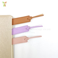 Marque-pages en cuir avec cordon en cuir, marque-pages colorés avec cordon en cuir, marque-pages pour hommes et femmes, cadeaux de bienvenue