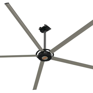 Ventiladores HVLS de Alta Velocidad y Bajo Volumen con Motor AC y Construcción Metálica (de 8 a 27 pies) para Uso Comercial e Industrial - Product Image 1