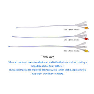 Kateter Urin Balon Silikon Steril Sekali Pakai Kelas Medis Harga Grosir 2 Arah - Product Image 3