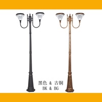 Lampes solaires de jardin Zhongshan, éclairage décoratif extérieur à LED