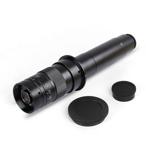 Sanqtid 1x Đen máy ảnh C mount mục tiêu làm sạch kính hiển vi ống kính cho điện thoại - Product Image 1