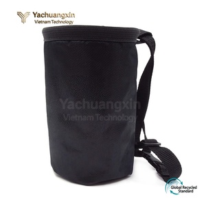 Bolsa para el cuello negra ajustable de 120cm con correa para senderismo al aire libre, bolsa de almacenamiento para acampar, tela Oxford, impermeable, para todas las estaciones, 1 unidad - Product Image 4