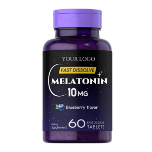 Hot Sales Vegan Lipossomal Naturemade Bulk Suplemento 3mg 5mg10mg Magnésio L-teanina Ashwaganda Melatonina Comprimidos para Dormir - Product Image 6