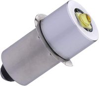 Bombilla LED para Linterna P13.5S 2W 3-12V Ba9s 3000K E10, LED-MINI-BA9s