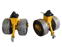 Roues de déplacement pour conteneurs ISO à usage intensif, 6000 kg, 16 pouces, double roue, roulettes pour conteneurs ISO