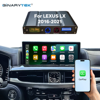 Caja de Interfaz Linux para Lexus LX570 2016-2021, Módulo Decodificador Inalámbrico CarPlay Android Auto, Radio para Auto, Binarytek