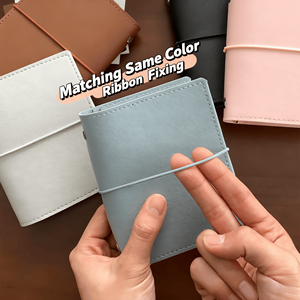 Libreta Recargable Portátil M5 de 18 Colores, Mini Carpeta de Cuero PU, Agenda de Bolsillo <span class=keywords><strong>para</strong></span> Escribir en el Diario, Oficina y Escuela - Product Image 5