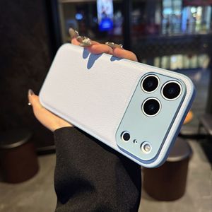 Funda de Cuero de Lichi de Lujo para iPhone, con Orificios Precisos, Antigolpes, Diseño de Lichi, Cubierta Protectora Trasera - Product Image 6