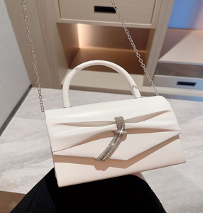 Bolso de hombro de lujo para mujer, bolso de noche hecho a mano, fabricante que vende bolsos de lujo de marcas famosas - Product Image 2