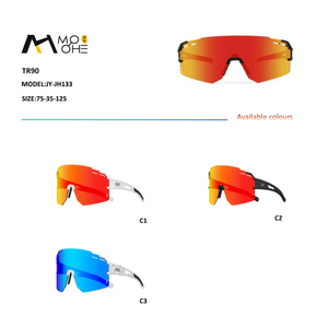 新モデルスポーツサングラス-フレームレスサイクリングとランニングメガネ用UV保護屋外安全ゴーグル高級サングラス - Product Image 4