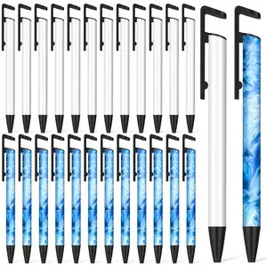 Artisanat Express vente en gros, stylos de Sublimation vierge avec stylo à bille rétractable pour Sublimation vierge