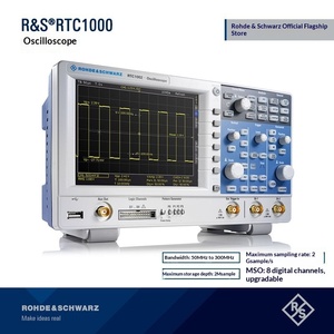 Oscilloscope numérique à double canal RS Rohde & Schwarz RTC1002, bande passante de 300 MHz, fréquence d'échantillonnage de 2 G, résolution 8 bits, fabriqué en Allemagne - Product Image 4