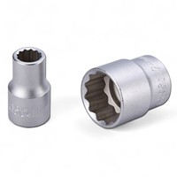 Jeu de douilles professionnel HONITON de qualité industrielle, 1/4 pouce, SSK-30, 6PT/12PT, finition miroir, pour mécaniciens et bricolage