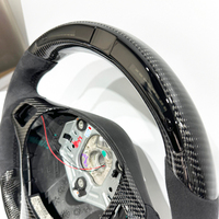 Volant sport en fibre de carbone noire avec LED, livraison rapide directe d'usine pour BMW E90 E91 E92 E93 X5 F15 X6 F16 F10 F30 F32 F36