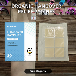 لصقات عضوية مضادة لآثار الكحول لتخفيف آثار الخمار الشديدة والغثيان والصداع المكثف - Product Image 2