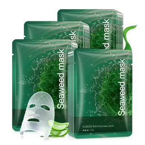 Private Label Moisturizing Mask Skin Care Shrink Pore Control Oil Seaweed Mask