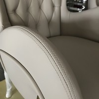 Chaise de salle à manger en cuir de luxe nordique moderne avec pieds en acier inoxydable, dossier haut, idéale pour appartement, maison, école et restaurant