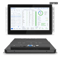 Monitor Táctil Capacitivo Integrado de 7/10.1/13.3/15.6/21.5 Pulgadas para Tratamiento de Agua Industrial con Refrigeración