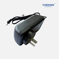 Adaptateur industriel vert haute fiabilité GST-1222 26W pour l'électronique grand public, sortie 12V, alimentation électrique