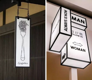 Thời trang loại hộp đèn hiển thị dấu hiệu nhóm Vòng vỉ lightbox chân không ngoài trời hình thành biển hiệu tiệm hớt tóc - Product Image 6