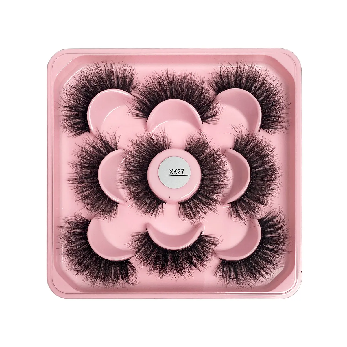 wholesale High Quality Vendor Fluffy Lashes Extensions Stable Technology Exquisite 3D Fur Mink False Full Strip Eyelashes